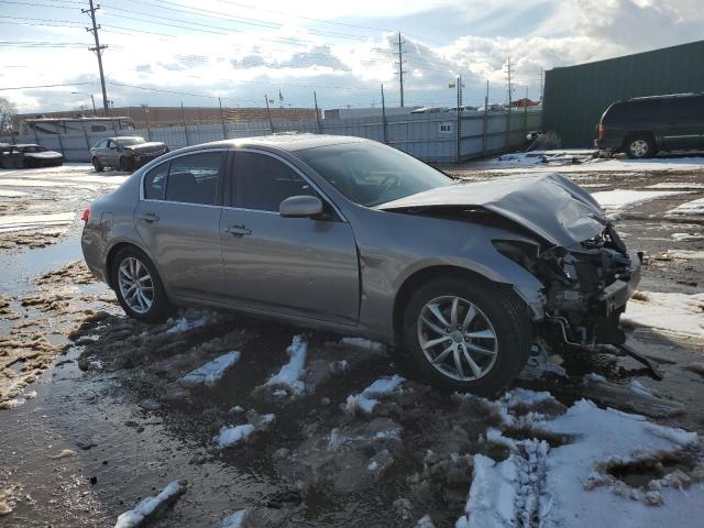 JNKBV61F47M812337 - 2007 INFINITI G35 GRAY photo 4