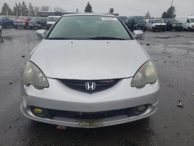 JH4DC53092C026565 - 2002 ACURA RSX TYPE-S SILVER photo 5