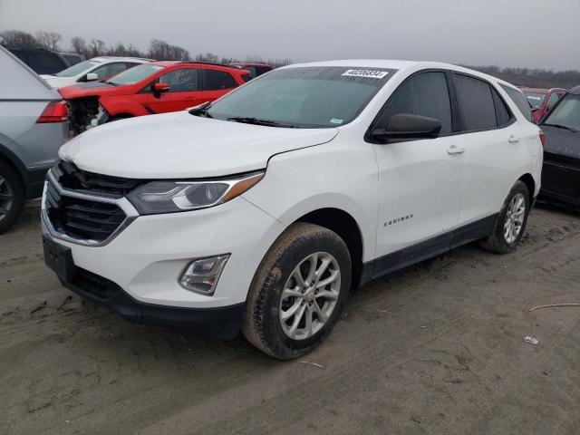 3GNAXSEV8KS544085 - 2019 CHEVROLET EQUINOX LS WHITE photo 1