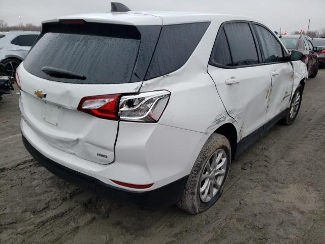 3GNAXSEV8KS544085 - 2019 CHEVROLET EQUINOX LS WHITE photo 3