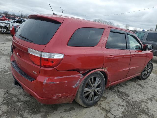 1C4SDJCT9DC521134 - 2013 DODGE DURANGO R/T RED photo 3