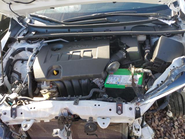 2T1BURHE2JC097128 - 2018 TOYOTA COROLLA L WHITE photo 11