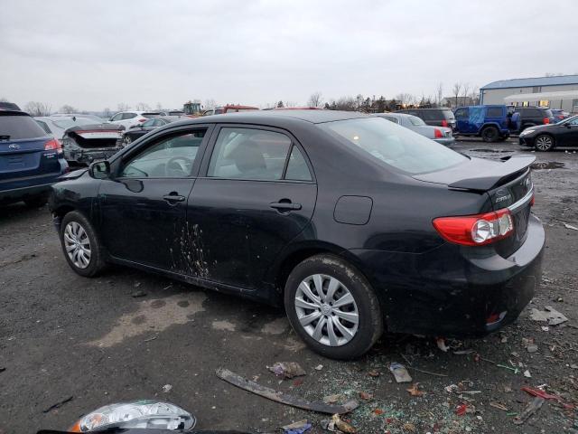 2T1BU4EE6CC798555 - 2012 TOYOTA COROLLA BASE BLACK photo 2