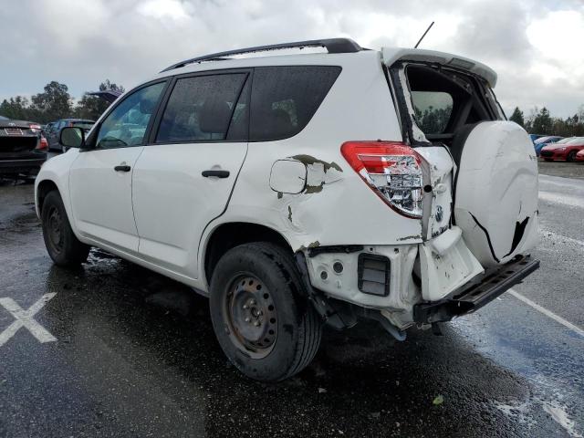 2T3ZF4DV7AW037353 - 2010 TOYOTA RAV4 WHITE photo 2