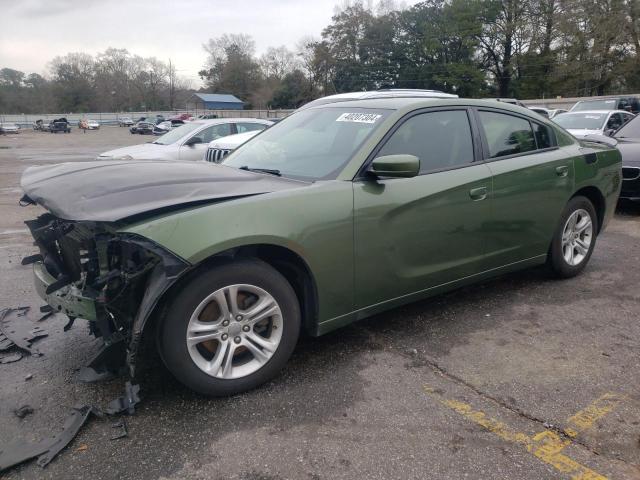 2C3CDXBG9JH309472 - 2018 DODGE CHARGER SXT GREEN photo 1