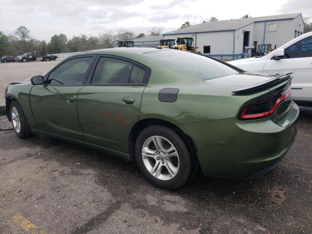 2C3CDXBG9JH309472 - 2018 DODGE CHARGER SXT GREEN photo 2