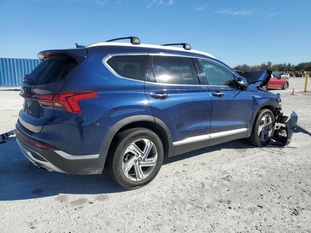 5NMS34AJXMH364494 - 2021 HYUNDAI SANTA FE SEL BLUE photo 3