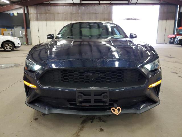 1FA6P8TH1M5118143 - 2021 FORD MUSTANG BLUE photo 5