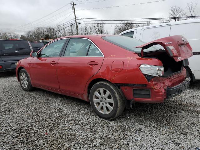 4T1BE46K29U379787 - 2009 TOYOTA CAMRY BASE RED photo 2