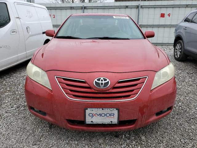 4T1BE46K29U379787 - 2009 TOYOTA CAMRY BASE RED photo 5