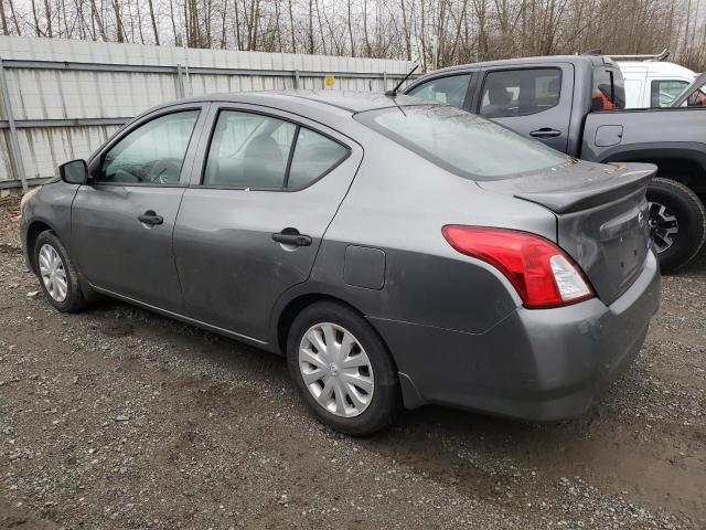 3N1CN7AP0GL858698 - 2016 NISSAN VERSA S GRAY photo 2