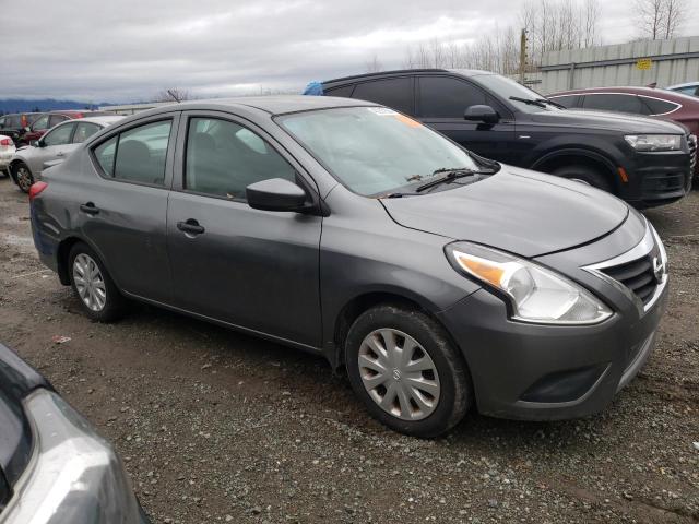 3N1CN7AP0GL858698 - 2016 NISSAN VERSA S GRAY photo 4