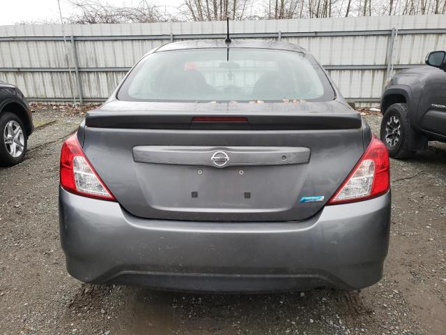 3N1CN7AP0GL858698 - 2016 NISSAN VERSA S GRAY photo 6