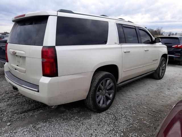 1GNSKKKCXFR160386 - 2015 CHEVROLET SUBURBAN K1500 LTZ WHITE photo 3