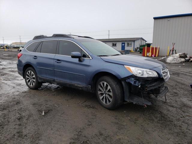 4S4BSALC2F3313701 - 2015 SUBARU OUTBACK 2.5I LIMITED BLUE photo 4