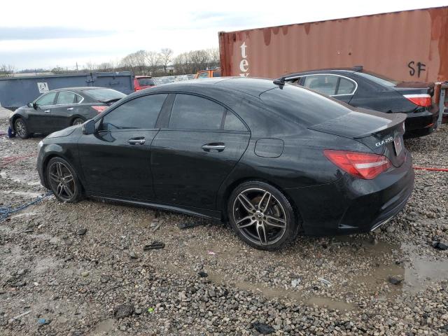 WDDSJ4EB5JN680799 - 2018 MERCEDES-BENZ CLA 250 BLACK photo 2