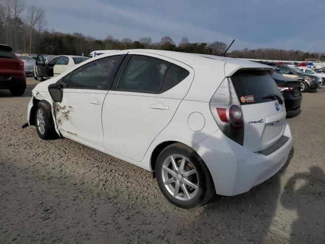 JTDKDTB34C1518049 - 2012 TOYOTA PRIUS C WHITE photo 2