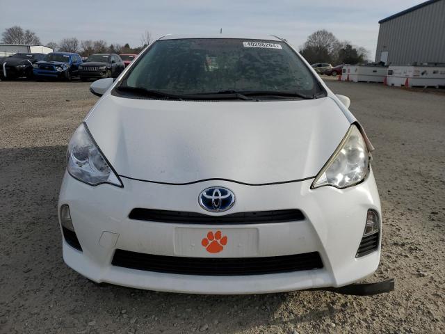 JTDKDTB34C1518049 - 2012 TOYOTA PRIUS C WHITE photo 5