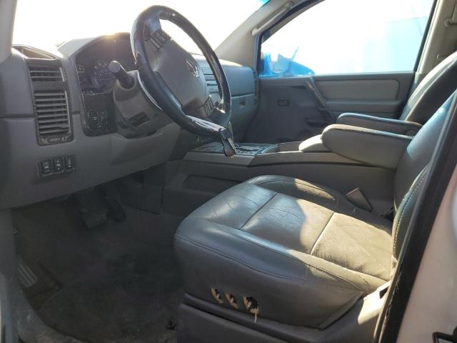 1N6AA07A15N514009 - 2005 NISSAN TITAN XE WHITE photo 7