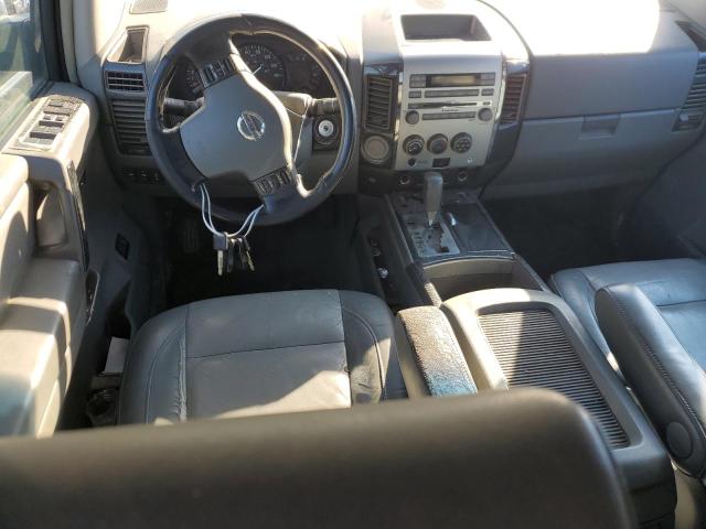 1N6AA07A15N514009 - 2005 NISSAN TITAN XE WHITE photo 8