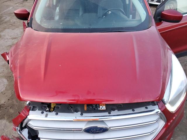 1FMCU0HD8JUB25889 - 2018 FORD ESCAPE SEL RED photo 11