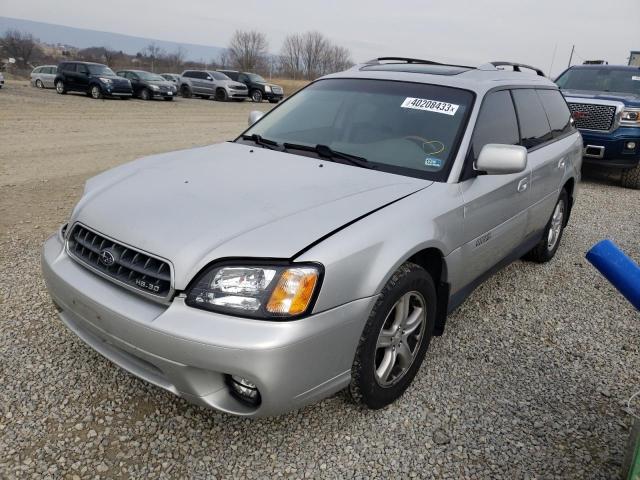 4S3BH806647637492 - 2004 SUBARU LEGACY OUTBACK H6 3.0 LL BEAN SILVER photo 1