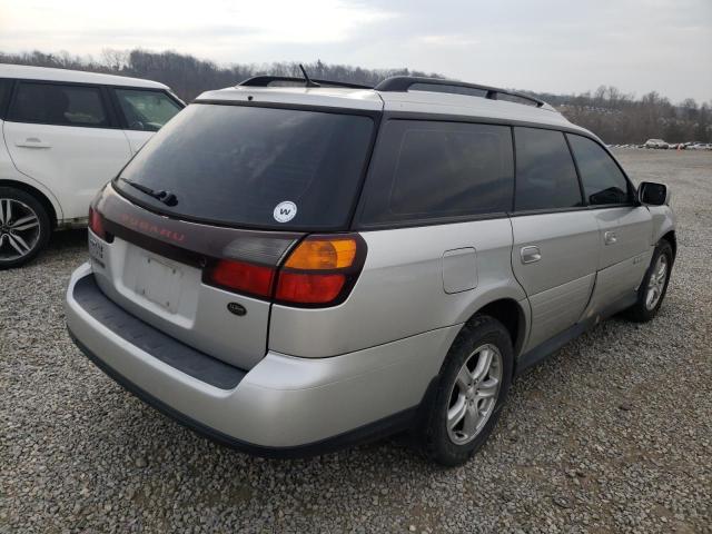 4S3BH806647637492 - 2004 SUBARU LEGACY OUTBACK H6 3.0 LL BEAN SILVER photo 3