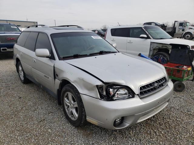 4S3BH806647637492 - 2004 SUBARU LEGACY OUTBACK H6 3.0 LL BEAN SILVER photo 4