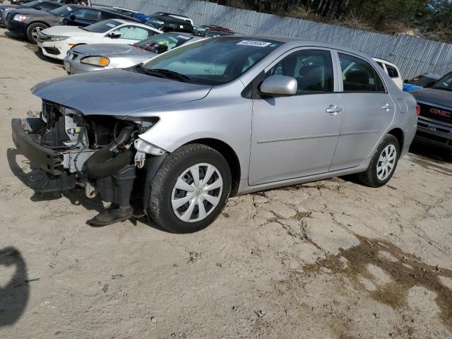 2T1BU4EE2AC526923 - 2010 TOYOTA COROLLA BASE SILVER photo 1
