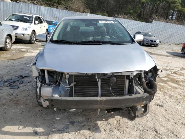 2T1BU4EE2AC526923 - 2010 TOYOTA COROLLA BASE SILVER photo 5