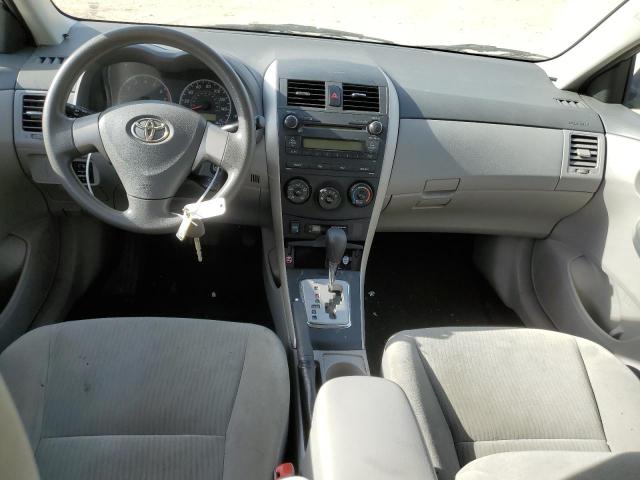 2T1BU4EE2AC526923 - 2010 TOYOTA COROLLA BASE SILVER photo 8