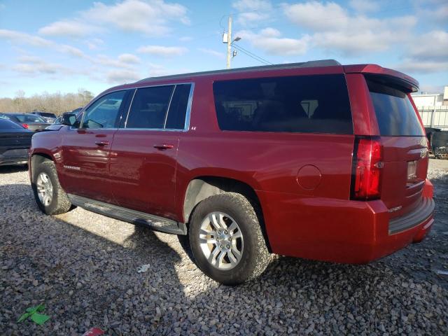 1GNSKHKC5HR272325 - 2017 CHEVROLET SUBURBAN K1500 LT RED photo 2