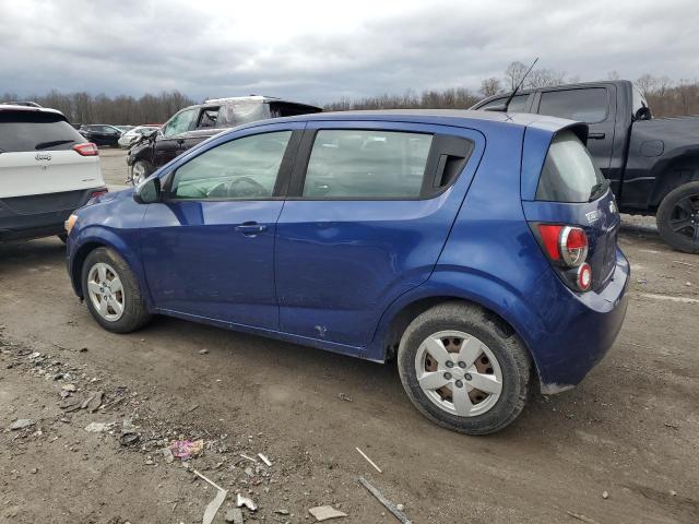 1G1JA6SH5D4247755 - 2013 CHEVROLET SONIC LS 蓝色 照片 2