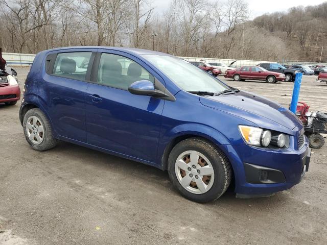 1G1JA6SH5D4247755 - 2013 CHEVROLET SONIC LS 蓝色 照片 4