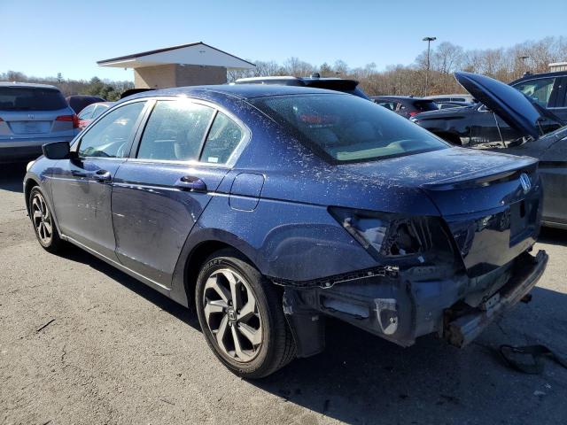 1HGCP26319A164646 - 2009 HONDA ACCORD LX BLUE photo 2