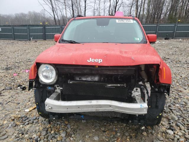 ZACCJBBT5FPB32381 - 2015 JEEP RENEGADE LATITUDE RED photo 5