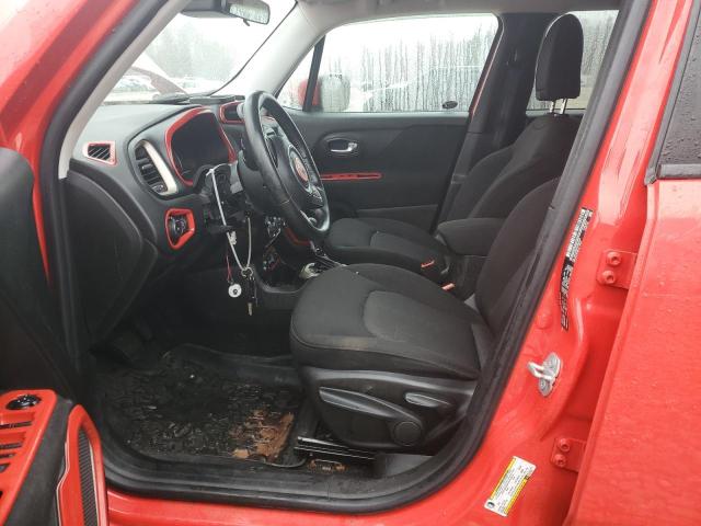 ZACCJBBT5FPB32381 - 2015 JEEP RENEGADE LATITUDE RED photo 7