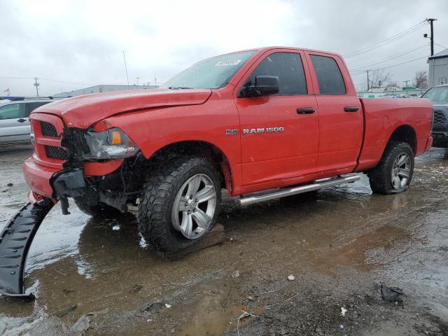 1C6RD7FT2CS196318 - 2012 DODGE RAM 1500 ST RED photo 1