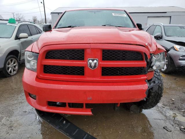 1C6RD7FT2CS196318 - 2012 DODGE RAM 1500 ST RED photo 5