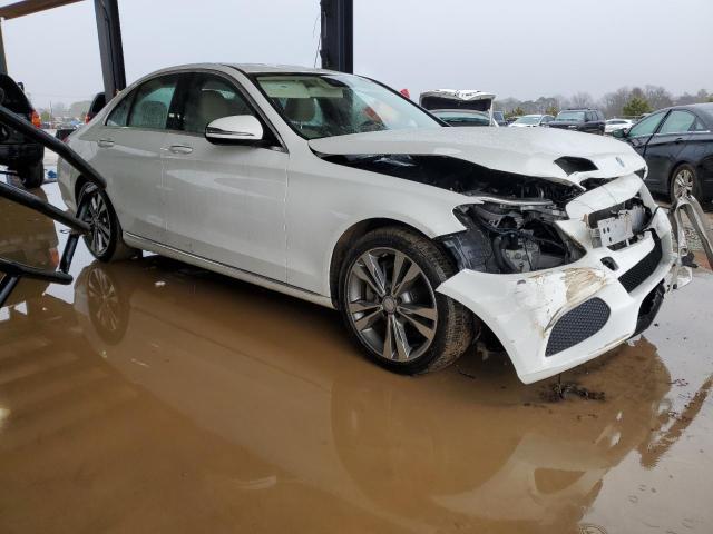 55SWF4JB4GU149649 - 2016 MERCEDES-BENZ C 300 WHITE photo 4