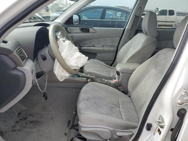 JF2SH6BC1AH912894 - 2010 SUBARU FORESTER XS Weiß Foto 7