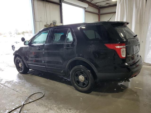 1FM5K8AR9EGA91761 - 2014 FORD EXPLORER POLICE INTERCEPTOR BLACK photo 2