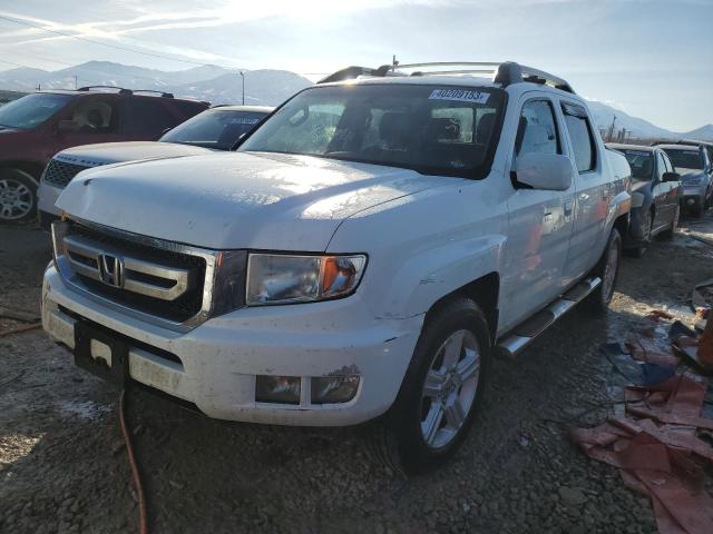 5FPYK1F55AB011804 - 2010 HONDA RIDGELINE RTL WHITE photo 1