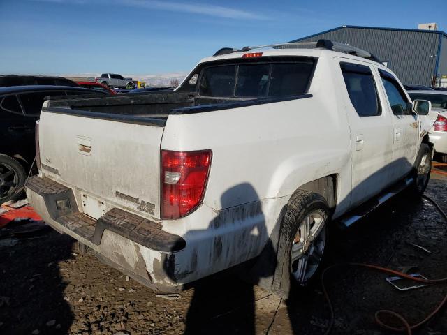 5FPYK1F55AB011804 - 2010 HONDA RIDGELINE RTL WHITE photo 3