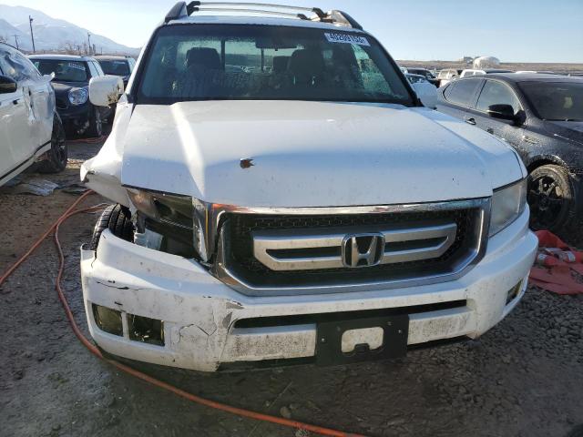 5FPYK1F55AB011804 - 2010 HONDA RIDGELINE RTL WHITE photo 5