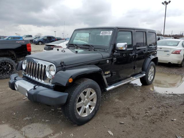 1C4HJWEG9FL720669 - 2015 JEEP WRANGLER U SAHARA BLACK photo 1