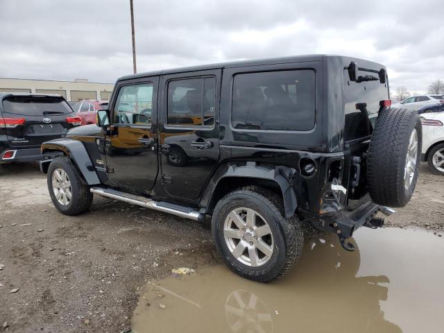 1C4HJWEG9FL720669 - 2015 JEEP WRANGLER U SAHARA BLACK photo 2