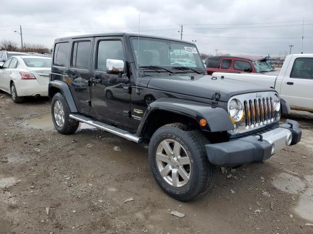 1C4HJWEG9FL720669 - 2015 JEEP WRANGLER U SAHARA BLACK photo 4