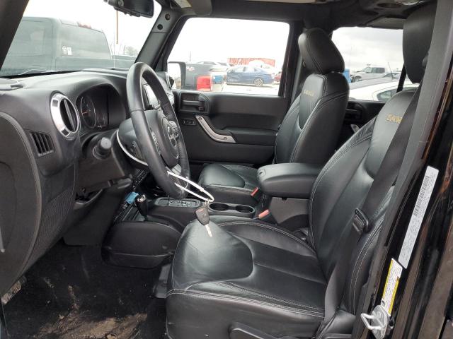 1C4HJWEG9FL720669 - 2015 JEEP WRANGLER U SAHARA BLACK photo 7