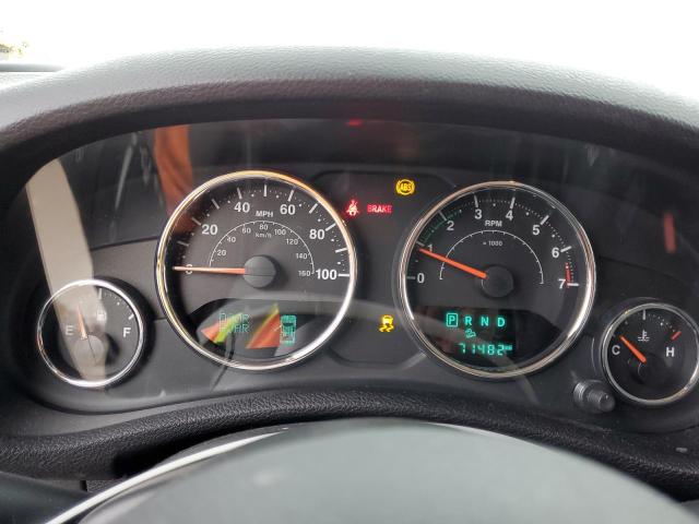 1C4HJWEG9FL720669 - 2015 JEEP WRANGLER U SAHARA BLACK photo 9